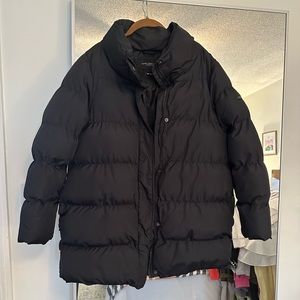 women’s oversized puffer